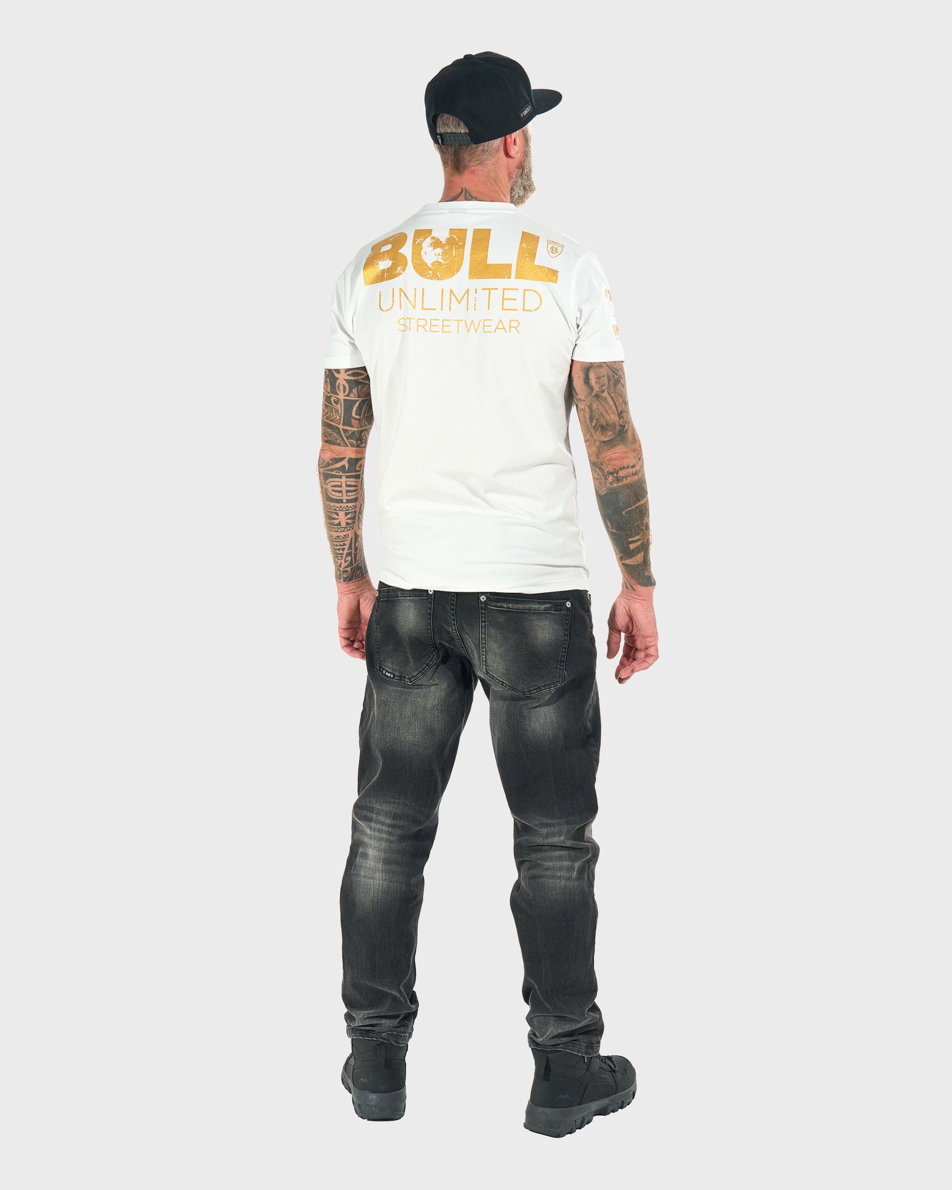Pánské triko BULL II WHITE