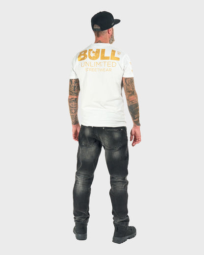 Pánské triko BULL II WHITE