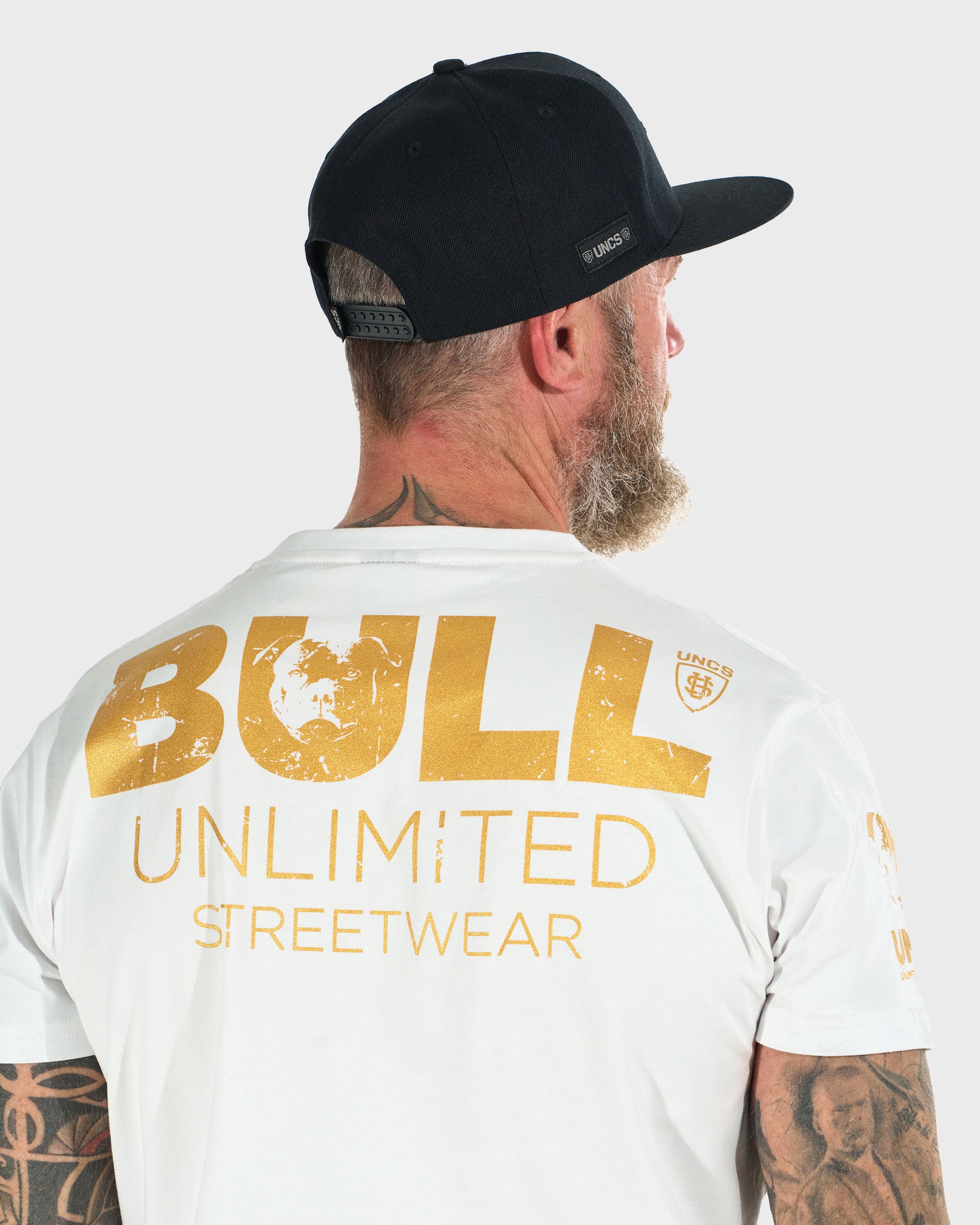 Pánské triko BULL II WHITE