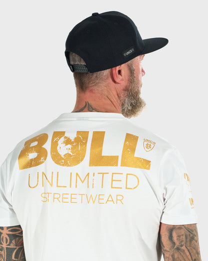Pánské triko BULL II WHITE
