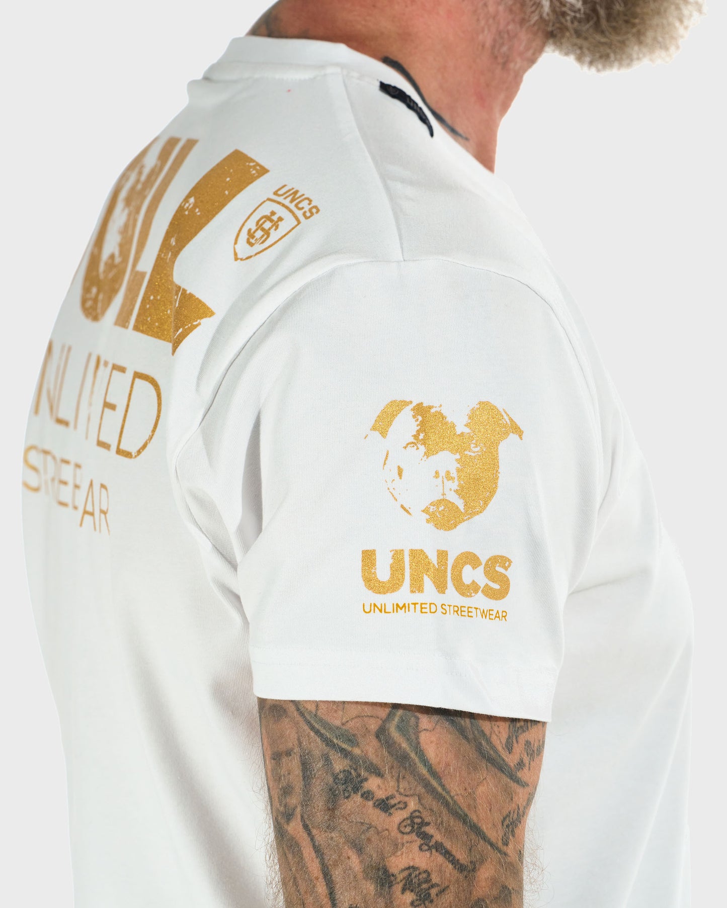 Pánské triko BULL II WHITE