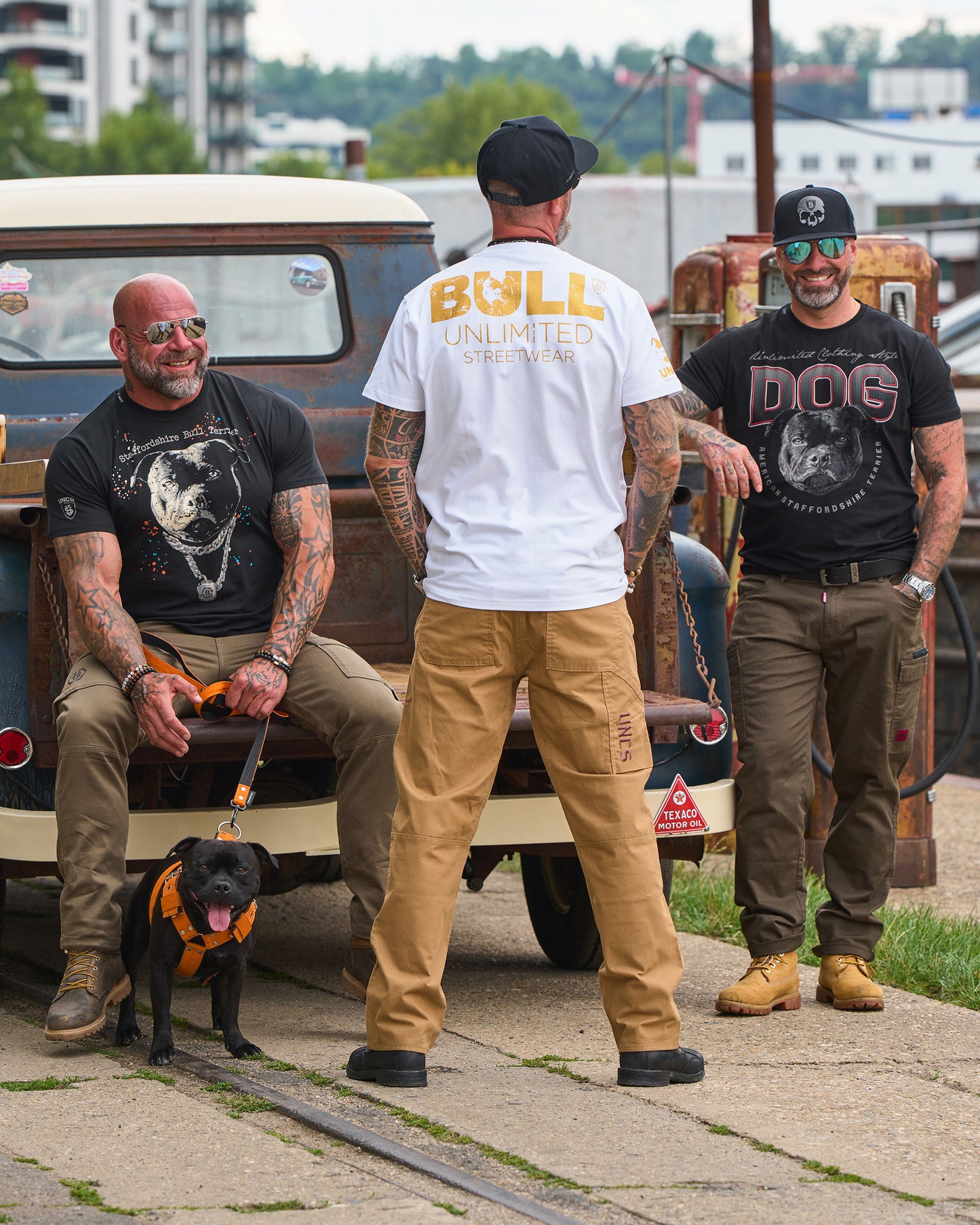 Pánské triko BULL II WHITE