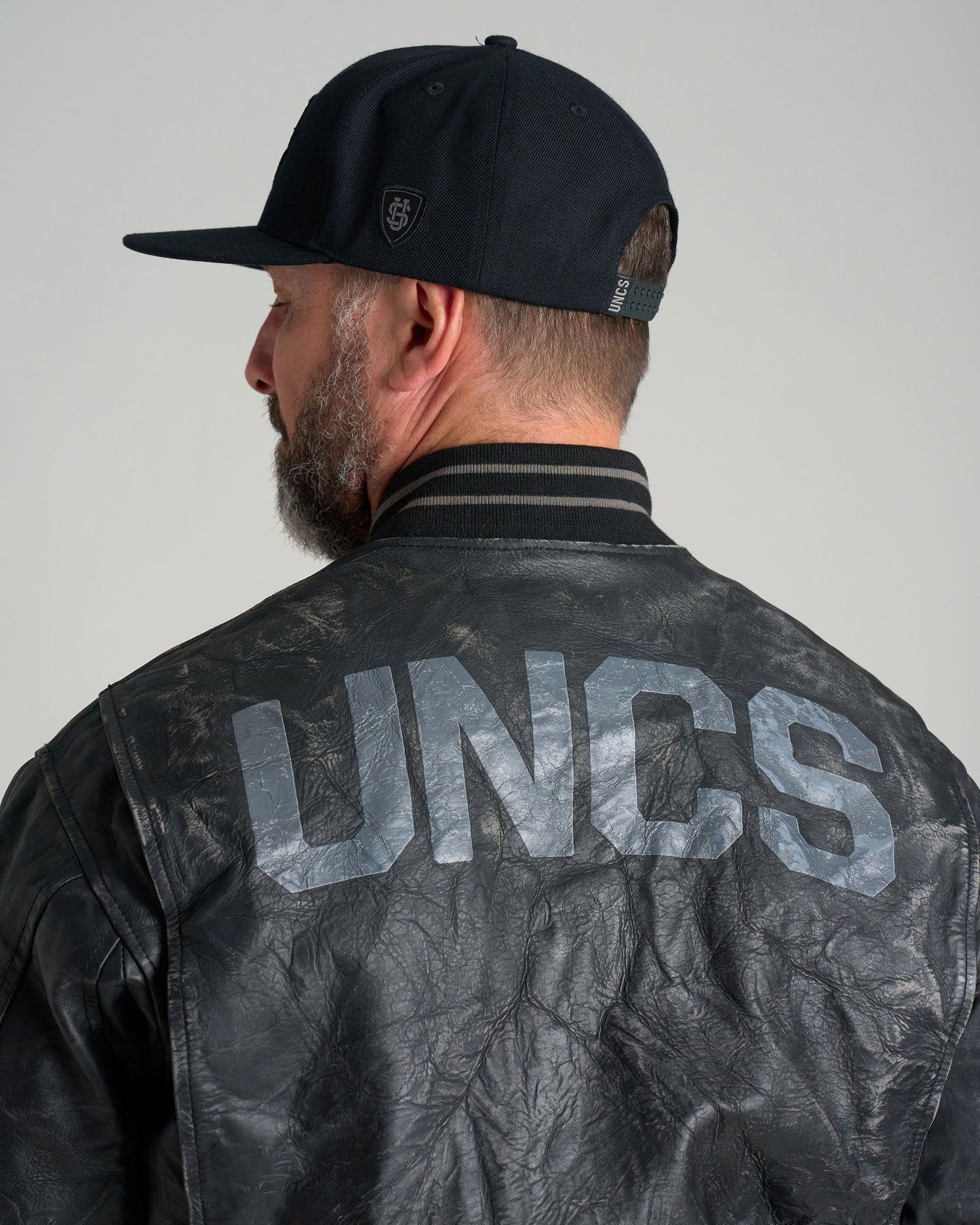 Pánská bunda kožená BIKER II BLACK