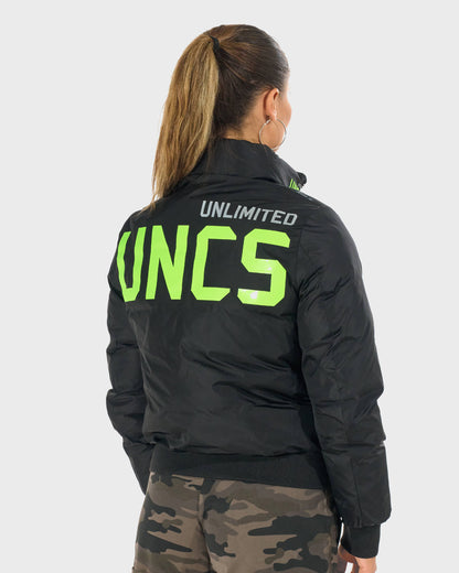 Dámská bunda JOANA BLACK/GREEN