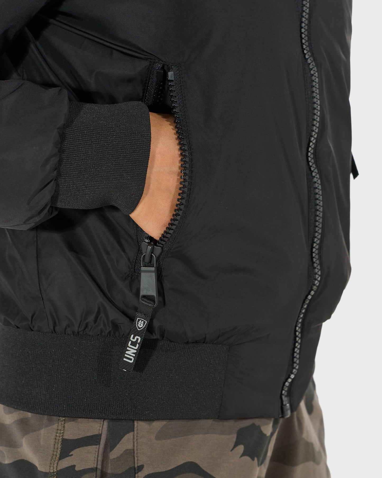 Dámská bunda JOANA BLACK/GREEN