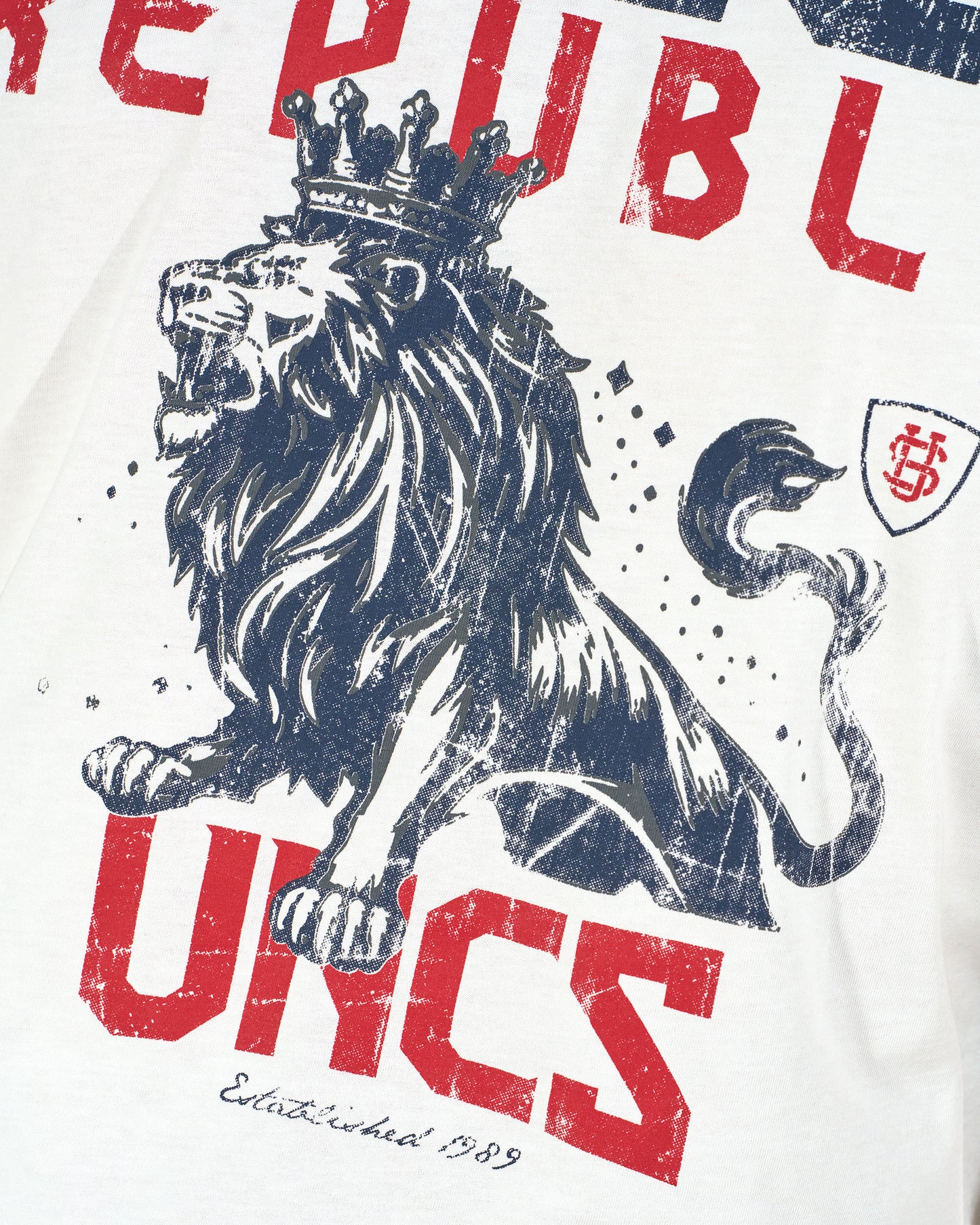 Pánské triko CZECH REPUBLIC WHITE