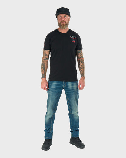 Pánské triko CZECH REPUBLIC BLACK