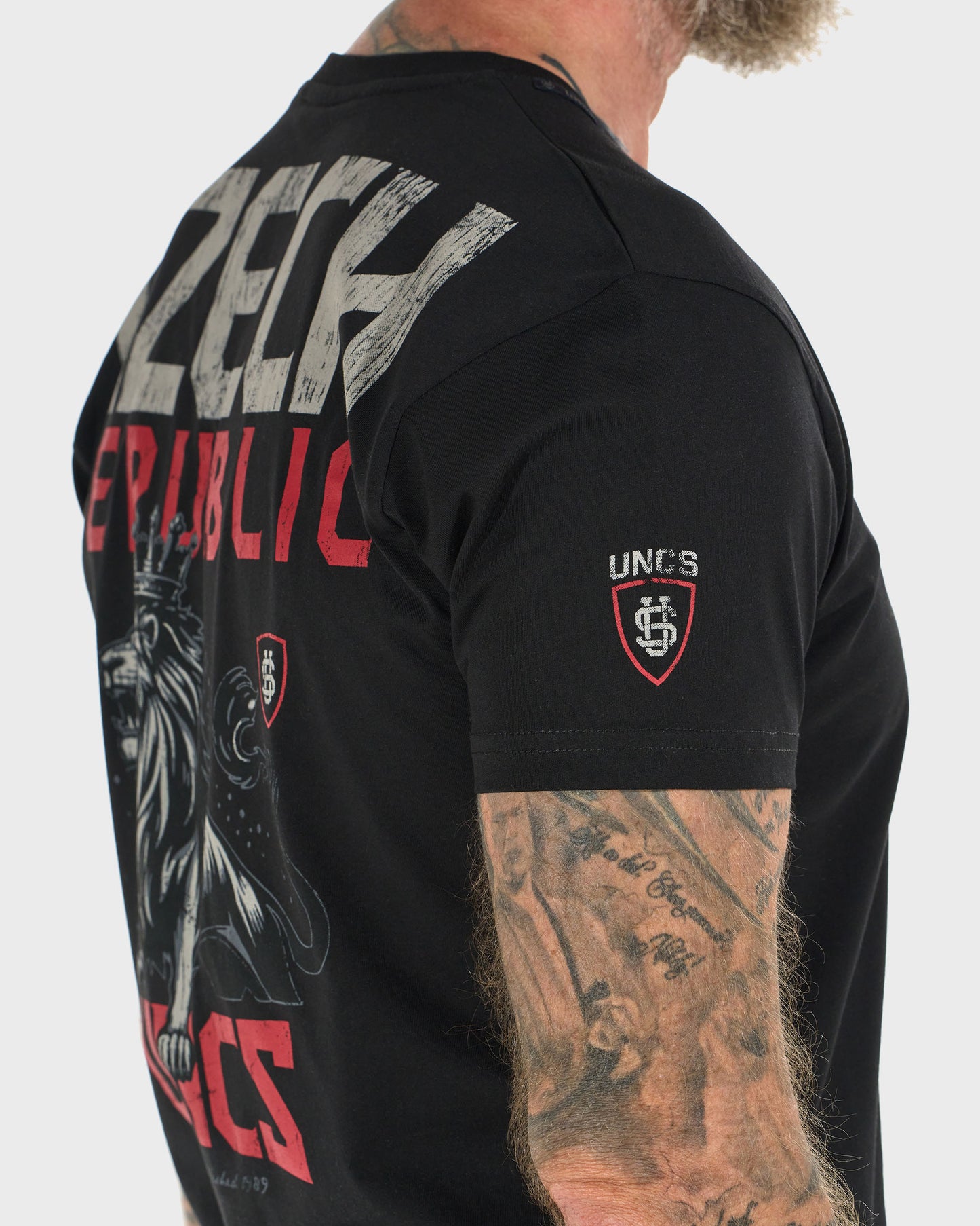 Pánské triko CZECH REPUBLIC BLACK