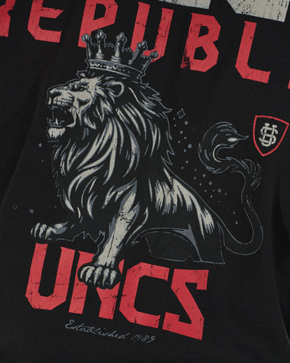 Pánské triko CZECH REPUBLIC BLACK