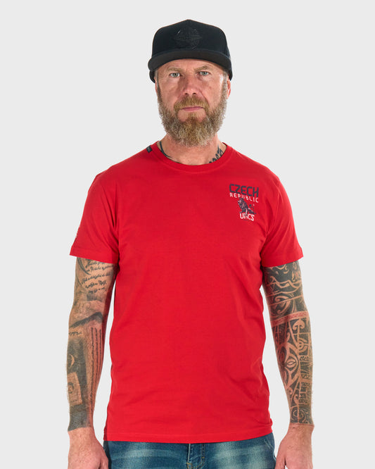 Pánské triko CZECH REPUBLIC RED