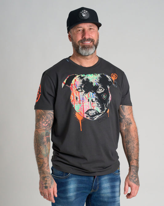 Pánské triko STAFFBULL III ASPHALT