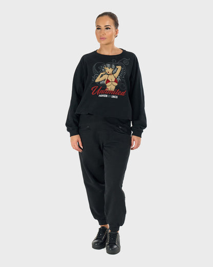 Dámská mikina RITA BLACK