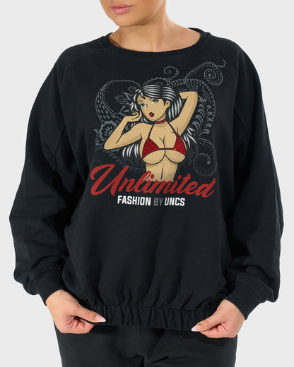 Dámská mikina RITA BLACK