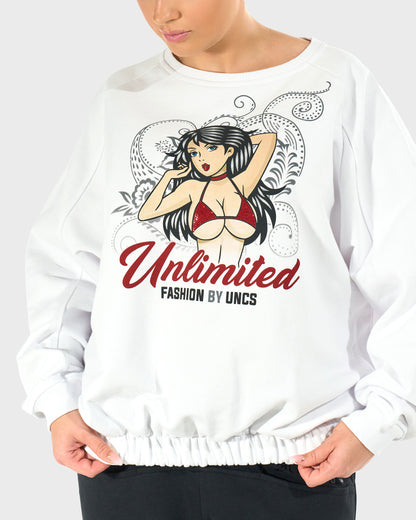 Dámská mikina RITA WHITE