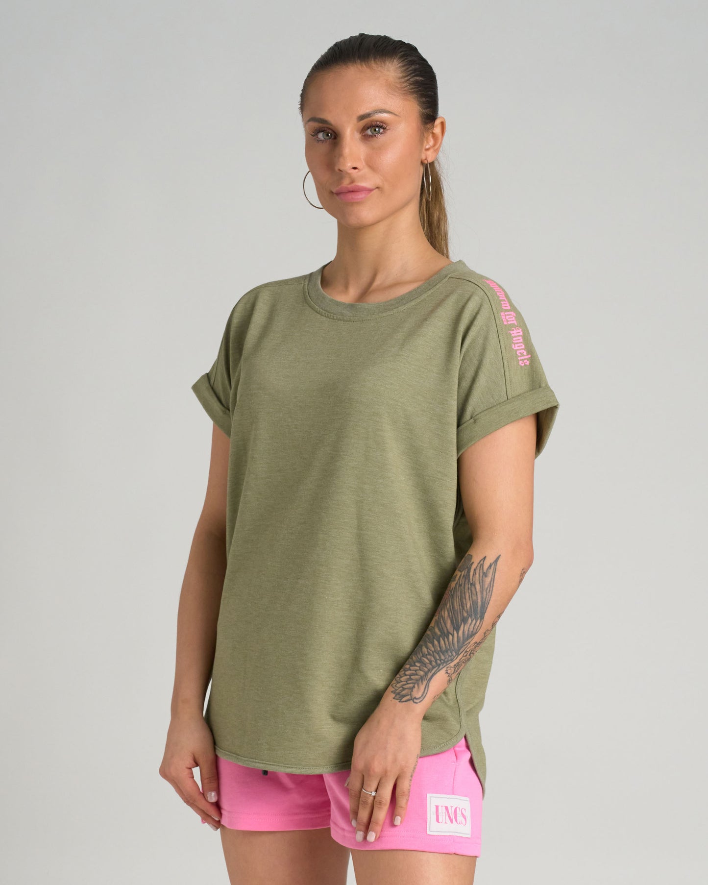 Dámské triko SYLVA KHAKI