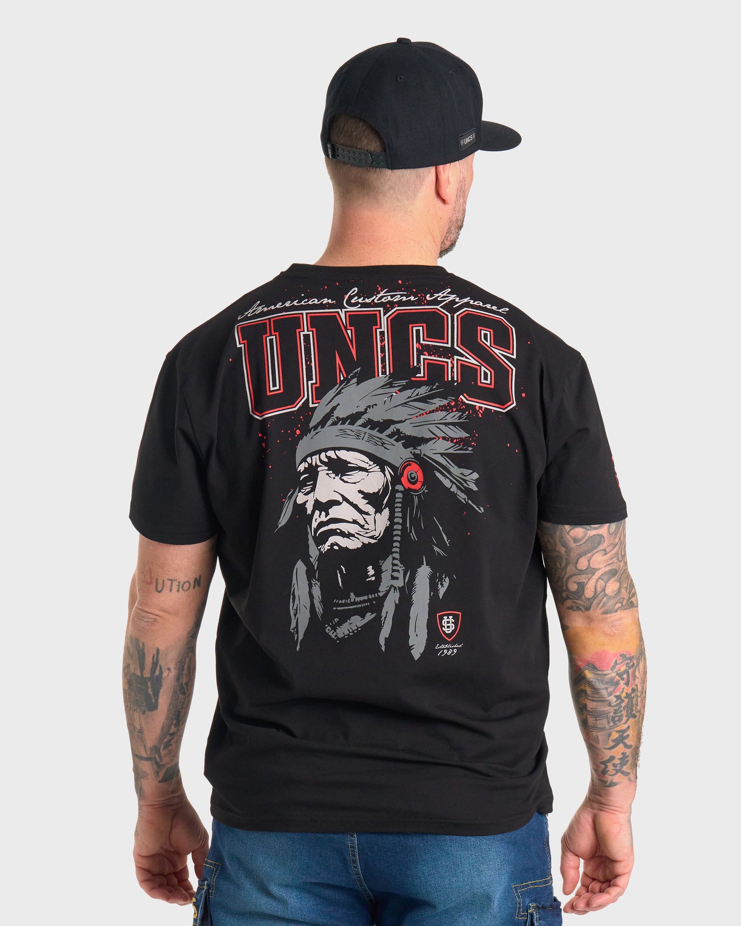 Pánské triko INDIAN BLACK