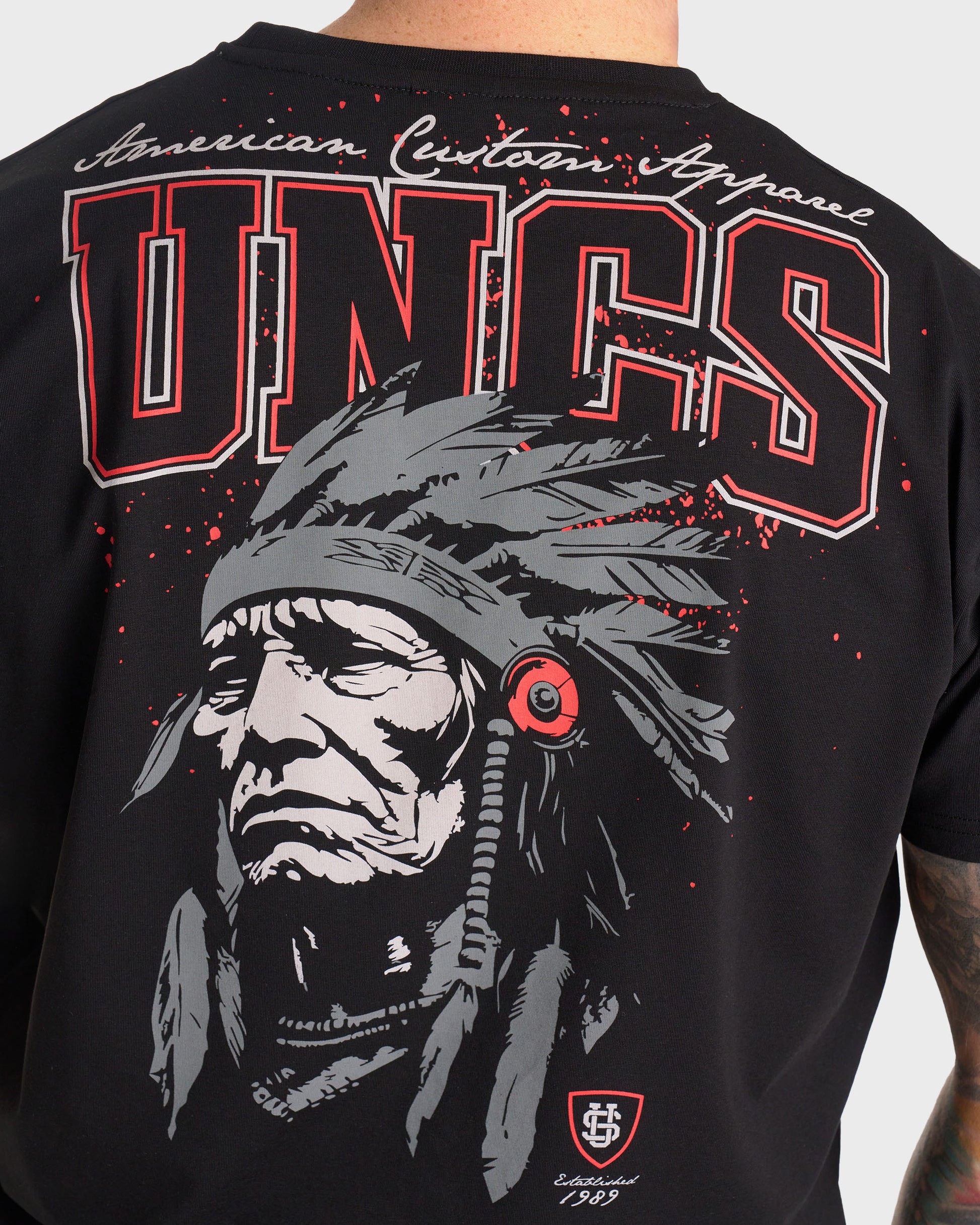 Pánské triko INDIAN BLACK