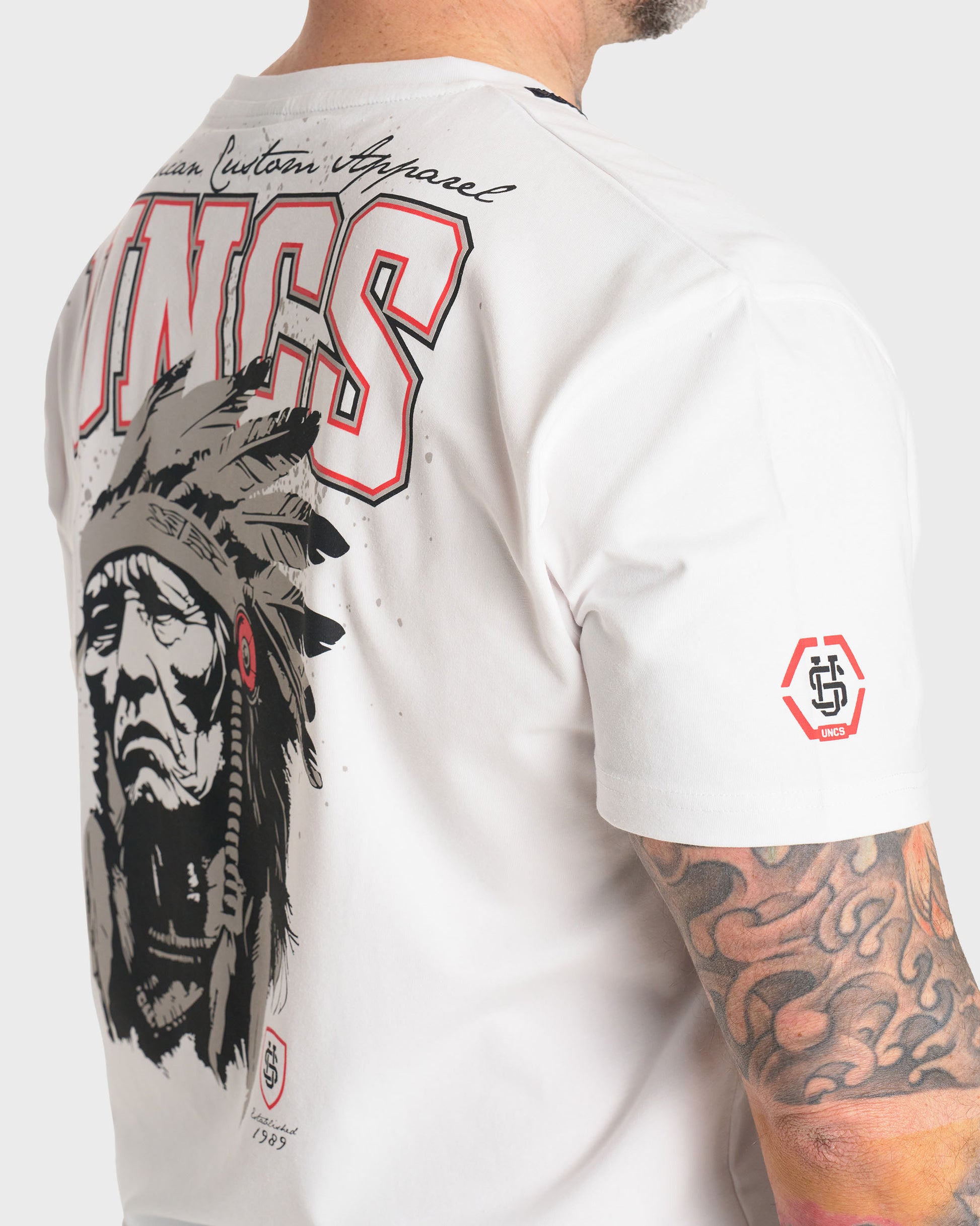 Pánské triko INDIAN WHITE