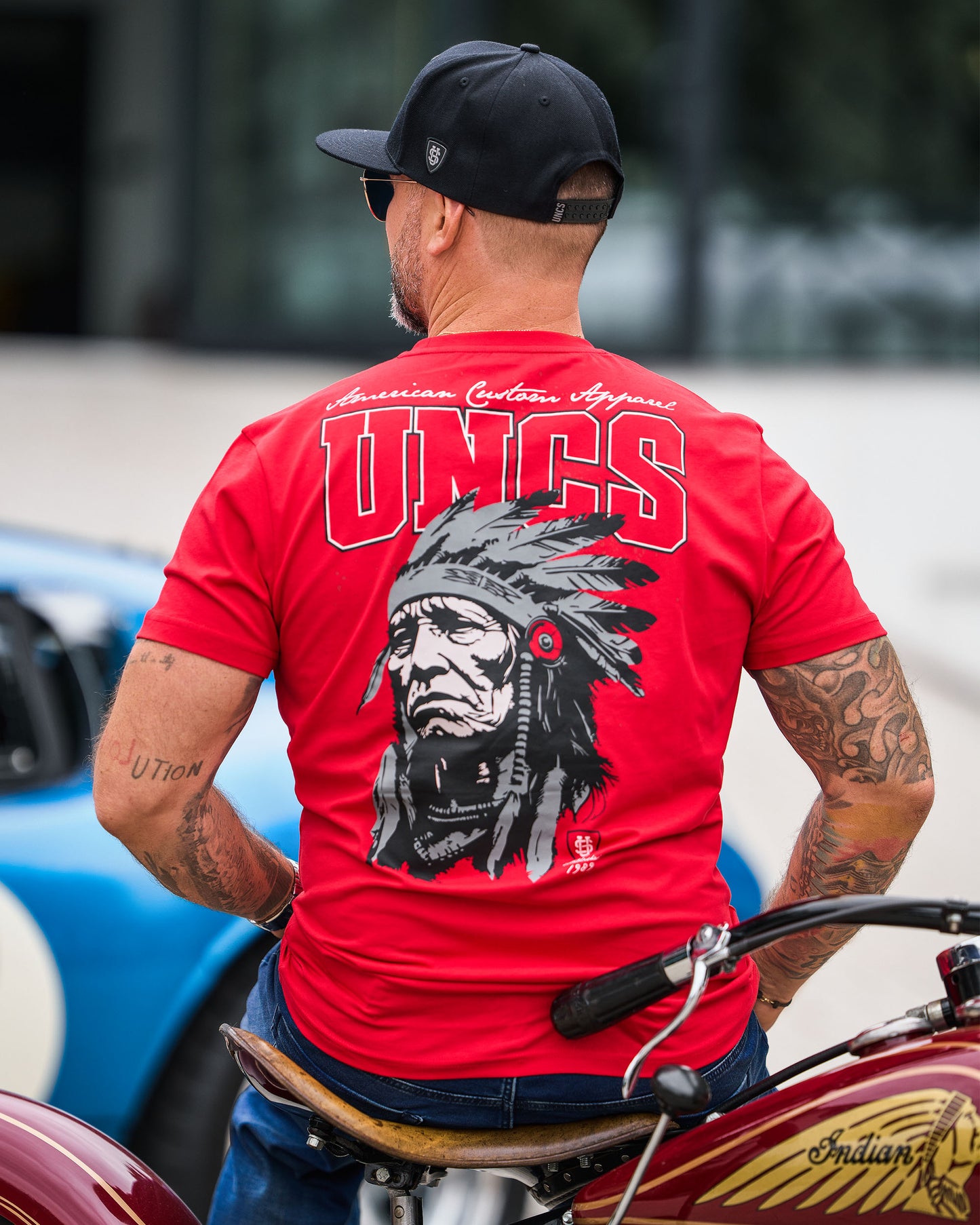 Pánské triko INDIAN RED