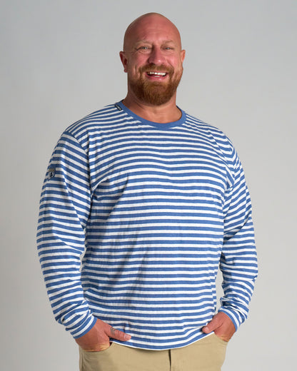 Pánské triko SAILOR LS WHITE