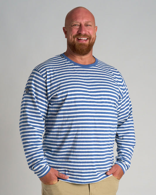 Pánské triko SAILOR LS WHITE