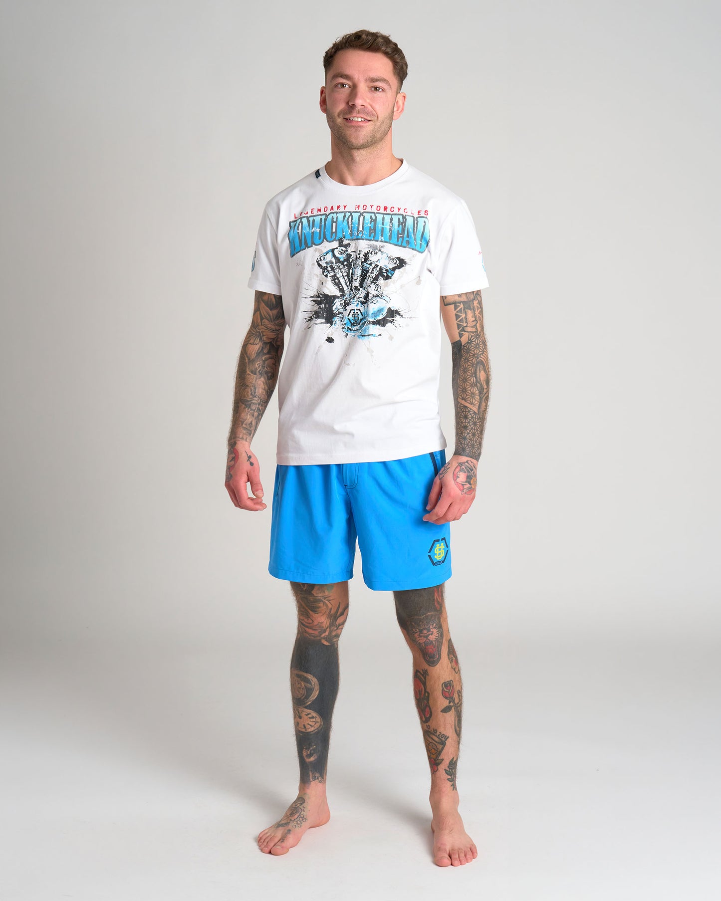 Pánské šortky koupací koupací EDGAR II BLUE