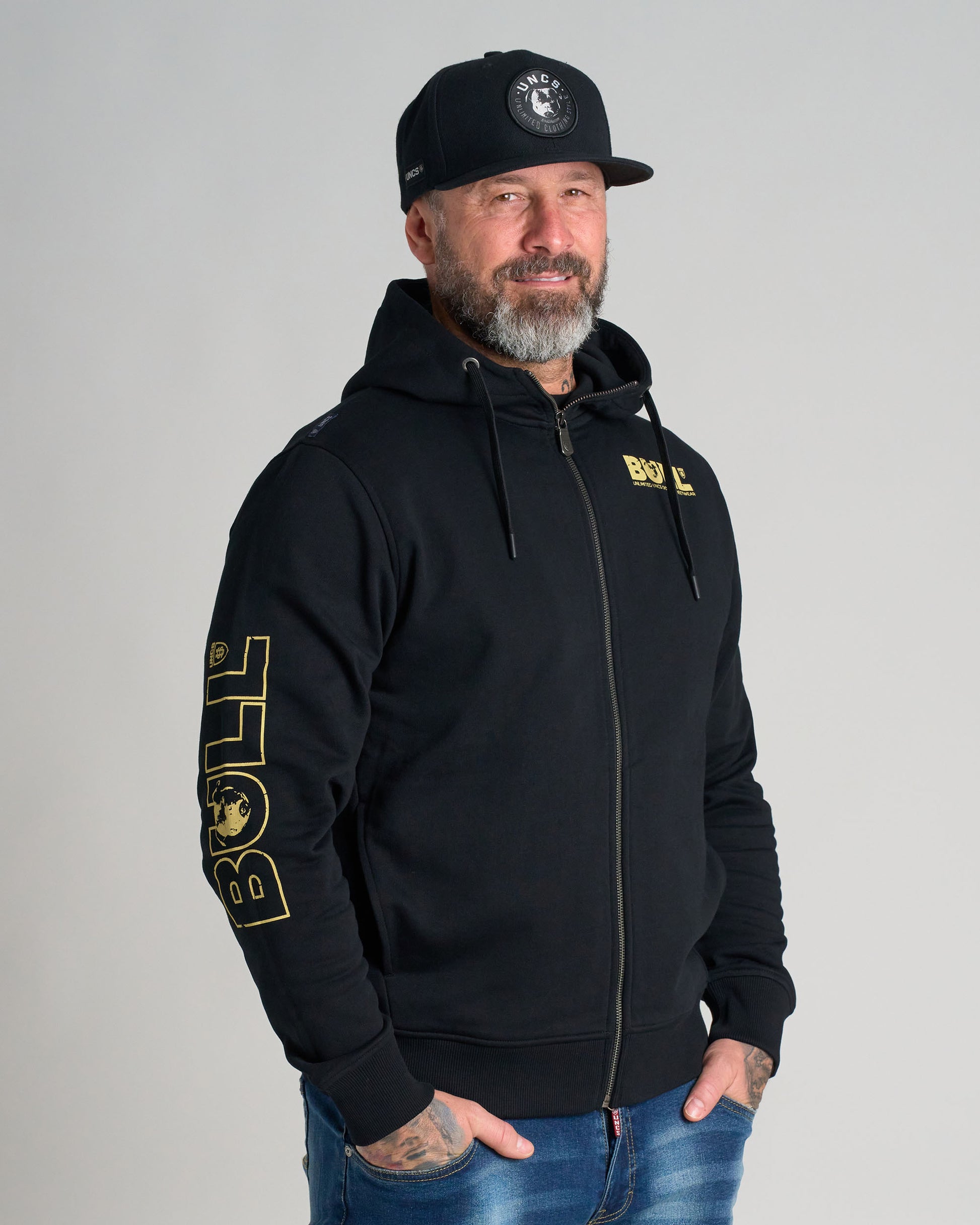 Pánská mikina BULL BLACK