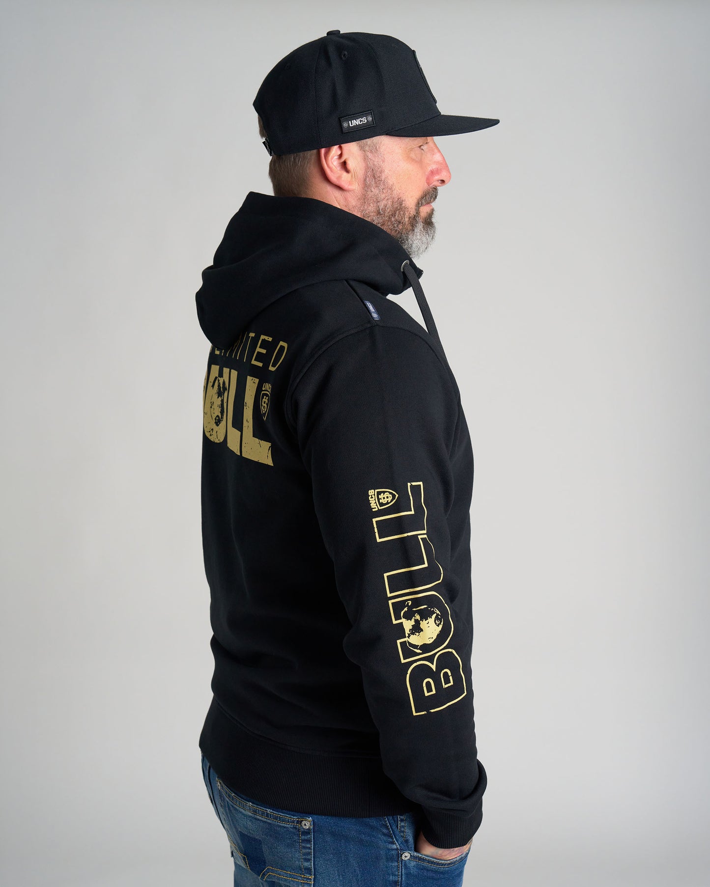 Pánská mikina BULL BLACK