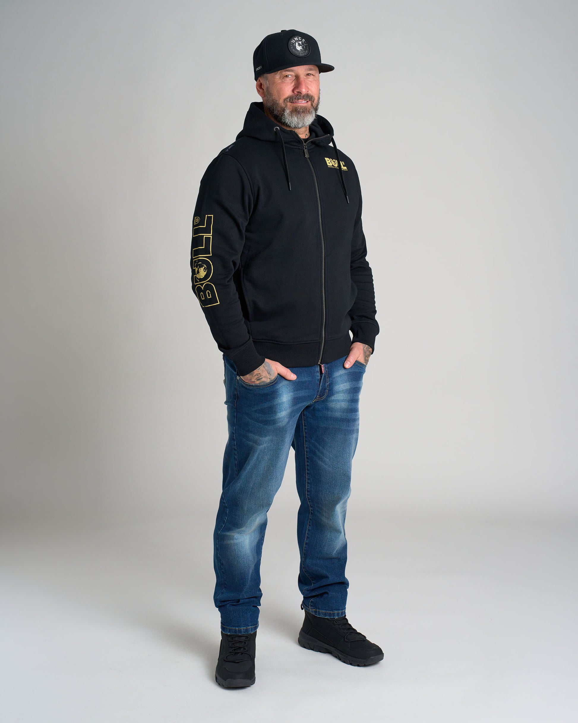 Pánská mikina BULL BLACK