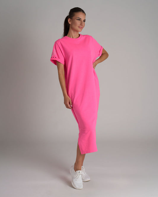Dámské šaty KELI NEON PINK