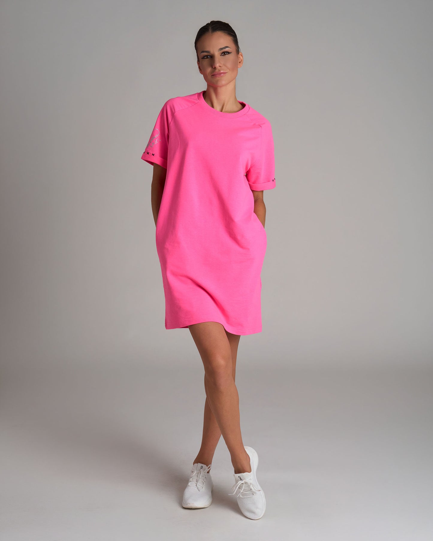 Dámské šaty KELI NEON PINK