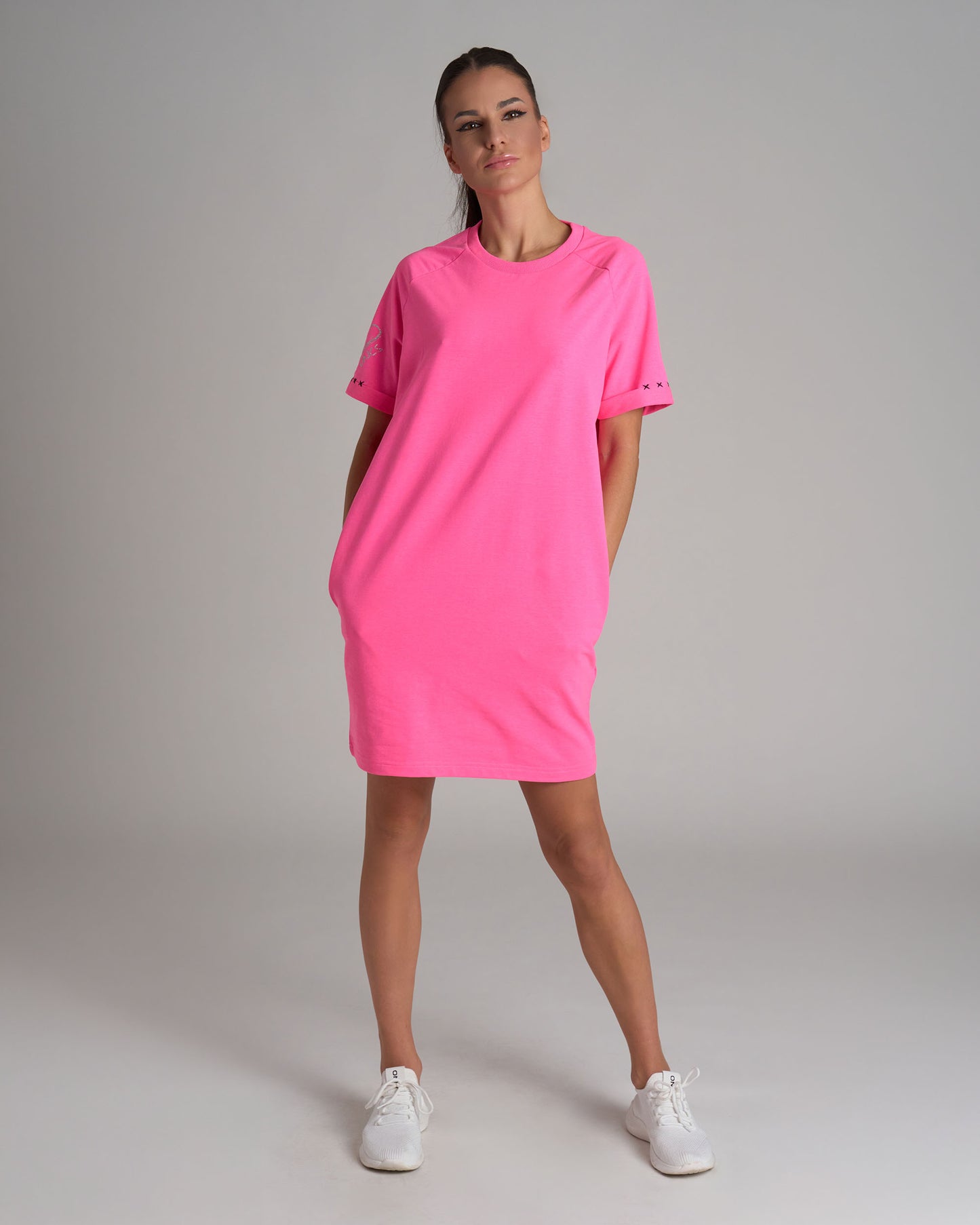 Dámské šaty KELI NEON PINK