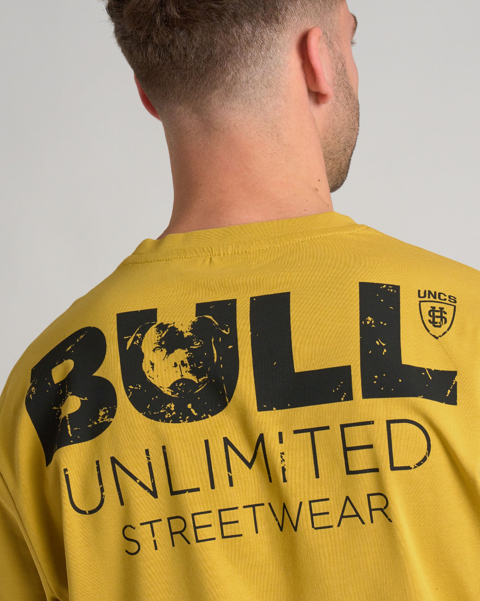 Pánské triko BULL III YELLOW