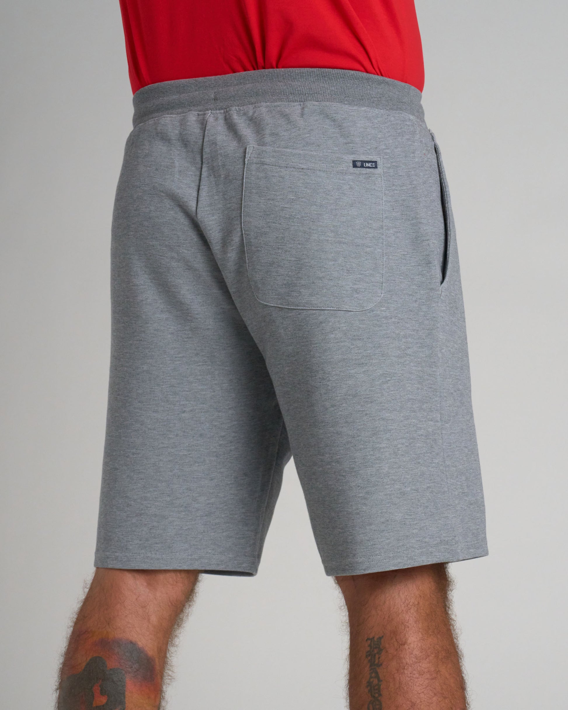 Pánské šortky HEXAGON GREY MELANGE