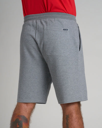 Pánské šortky HEXAGON GREY MELANGE
