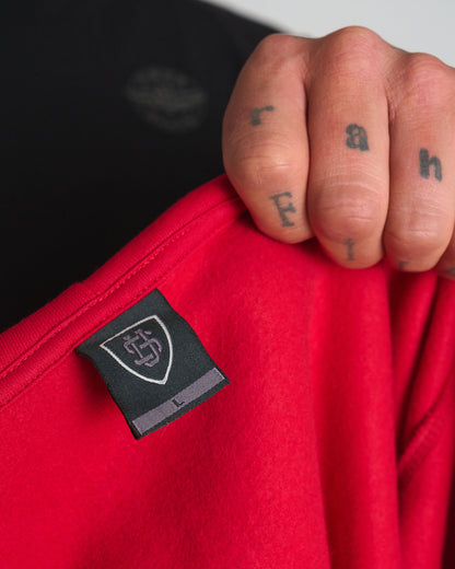 Pánská mikina CAINE RED