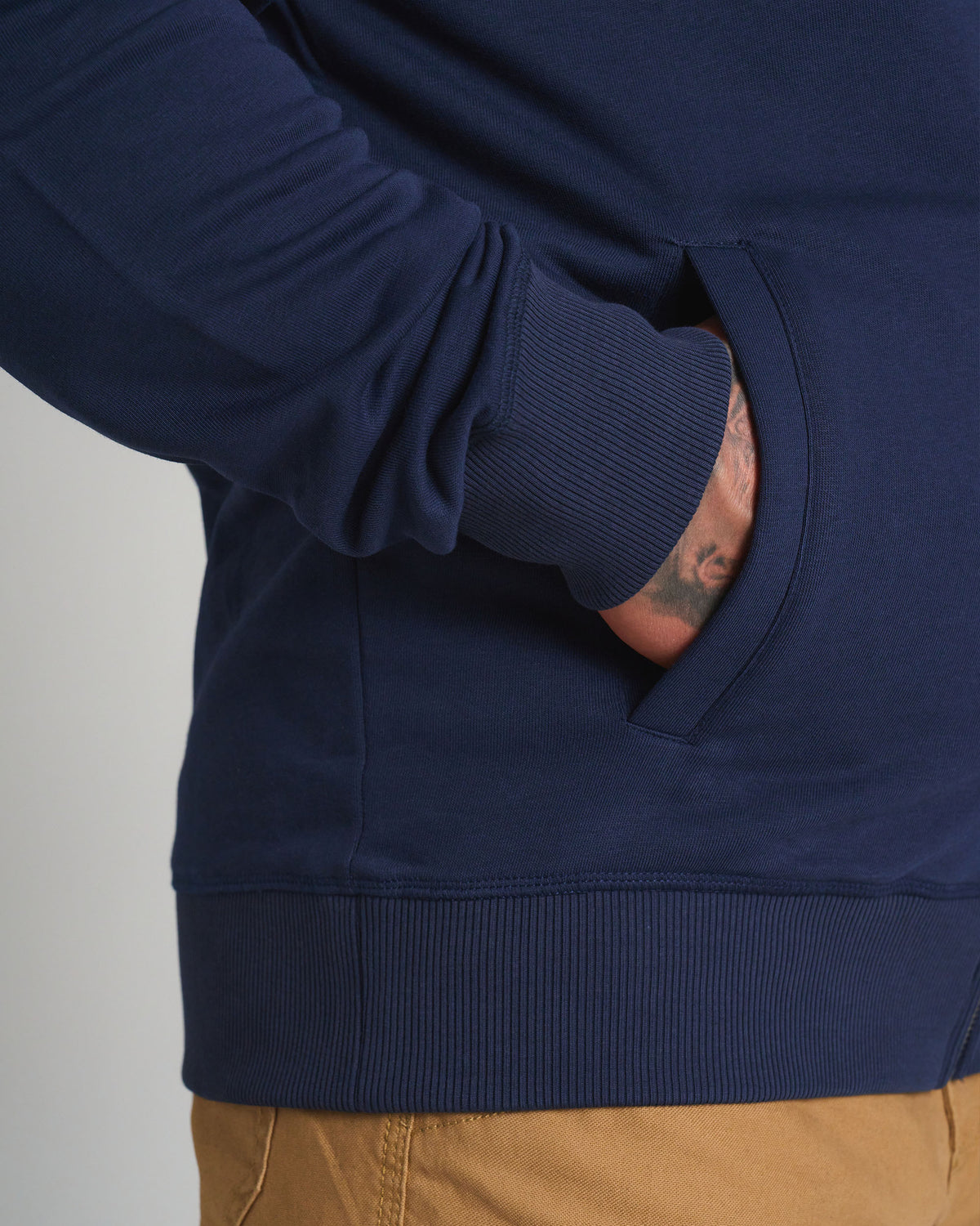 Pánská mikina CAINE IV NAVY BLUE