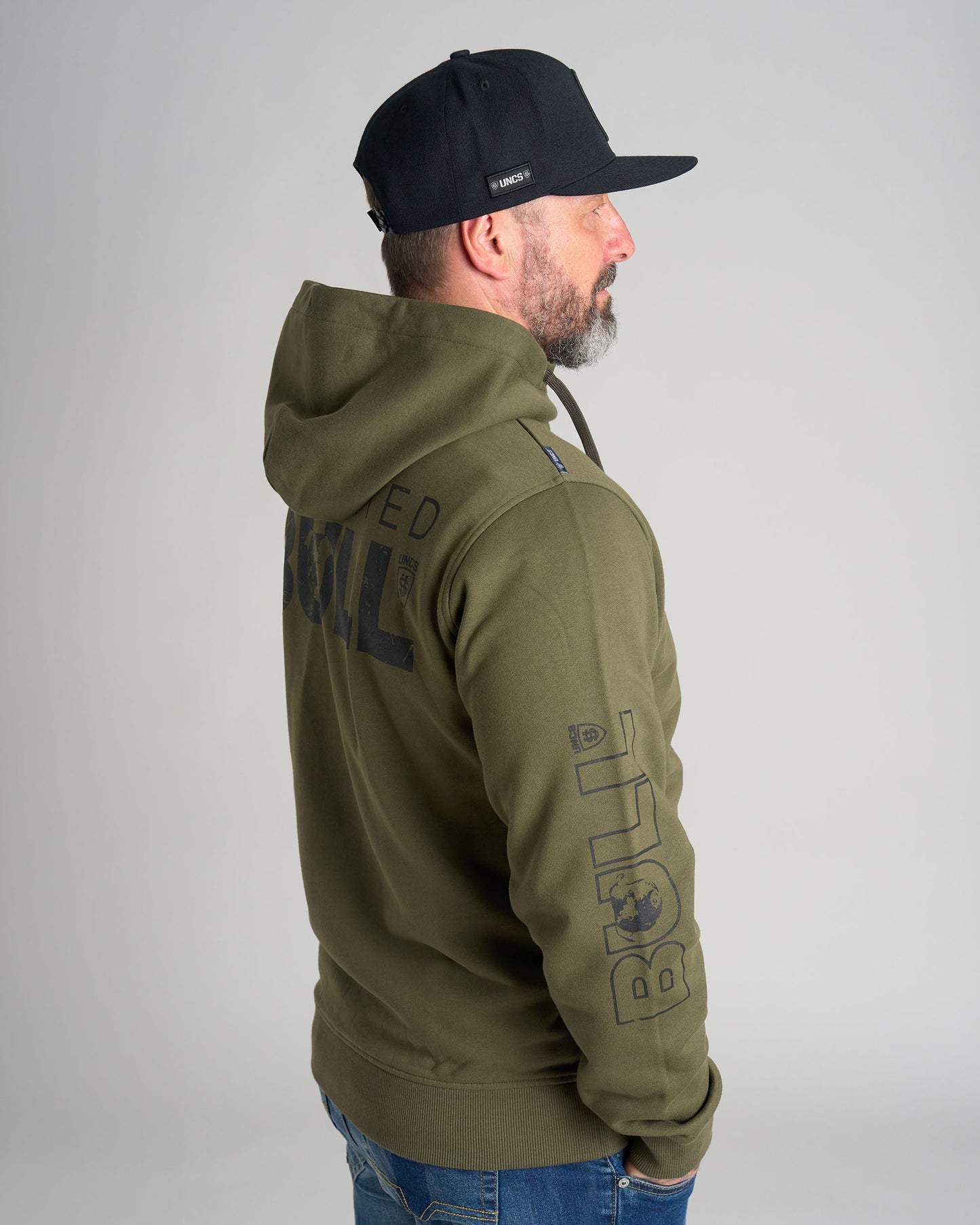 Pánská mikina BULL KHAKI