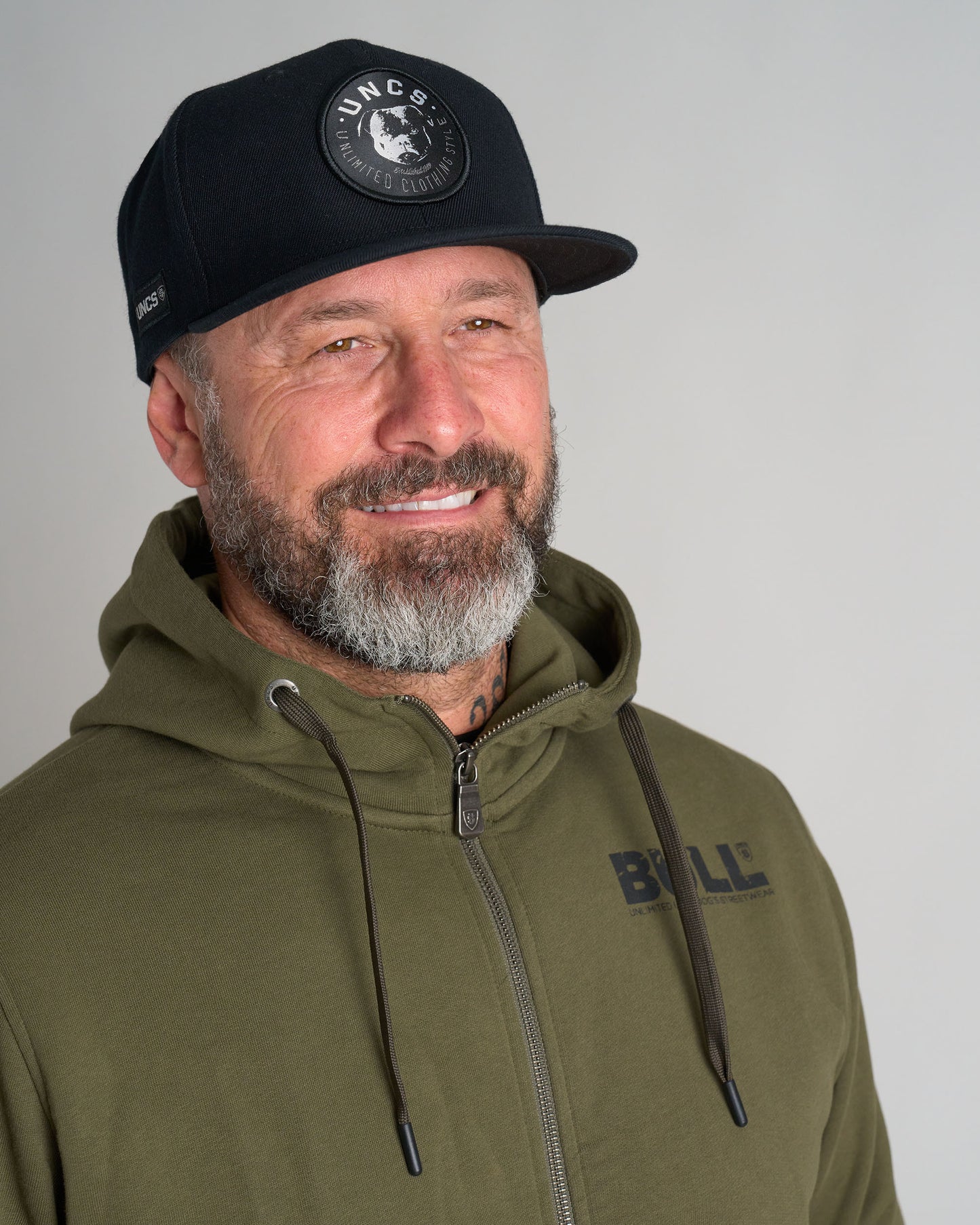 Pánská mikina BULL KHAKI