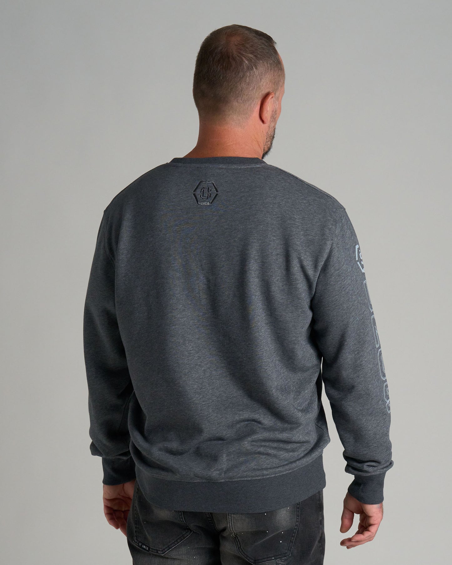 Pánská mikina CAINE III DARK GREY