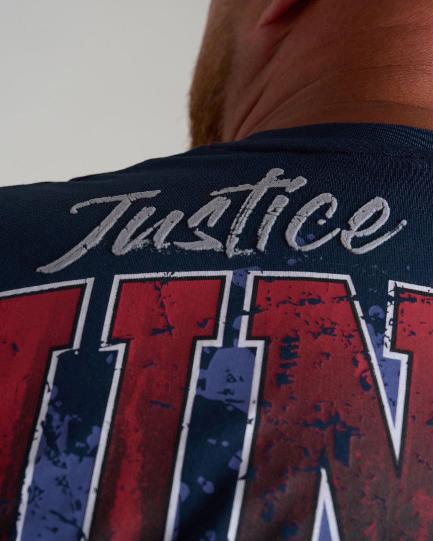Pánské triko JUSTICE II NAVY