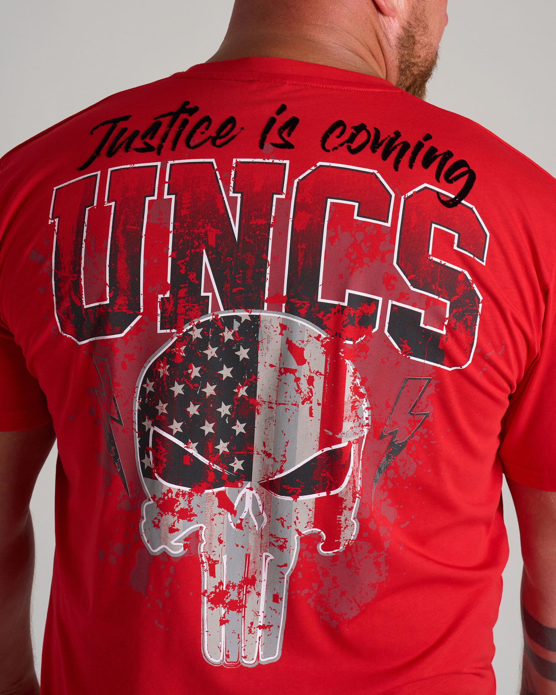 Pánské triko JUSTICE II RED