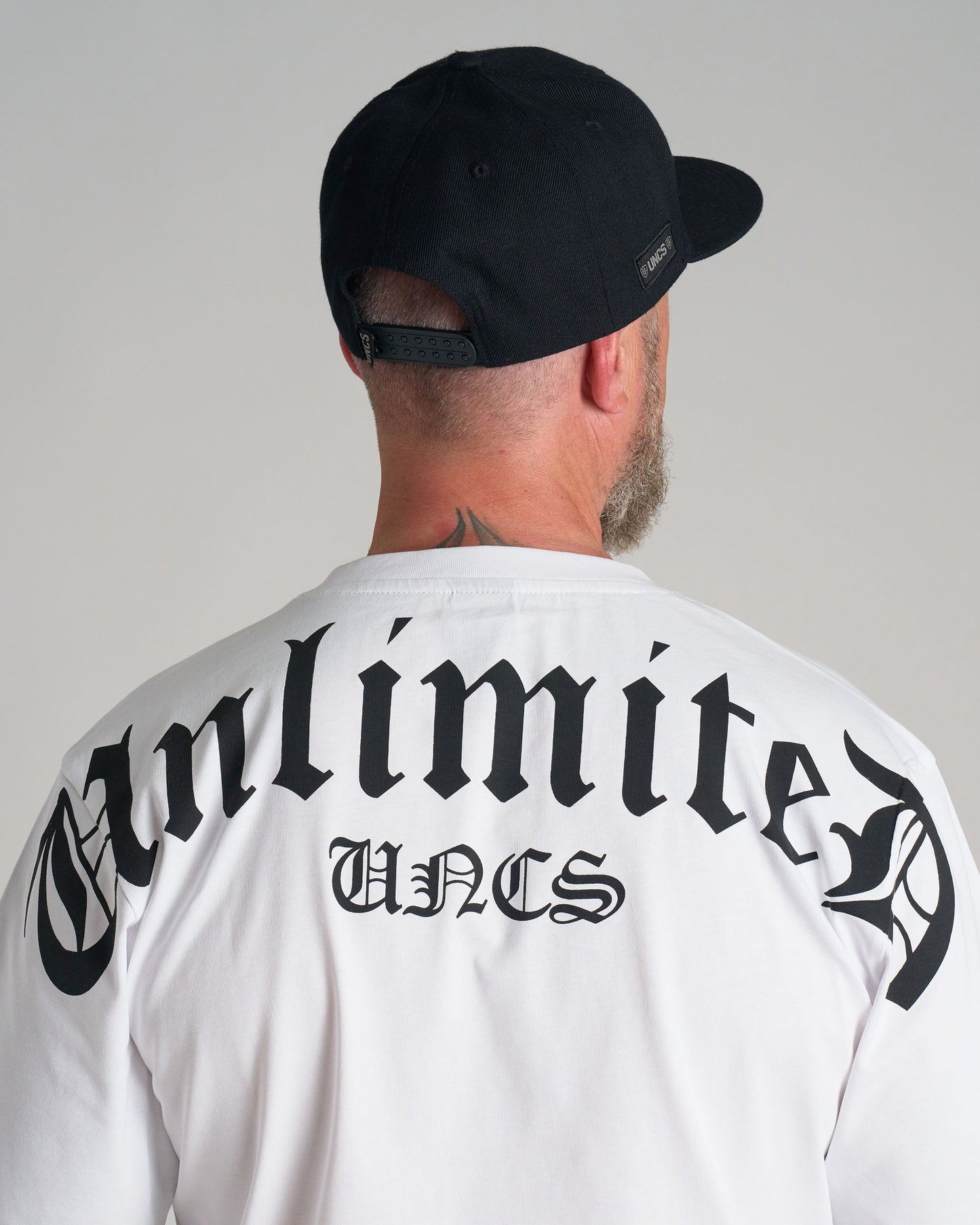 Pánské triko UNLIMITED (OVERSIZE) WHITE