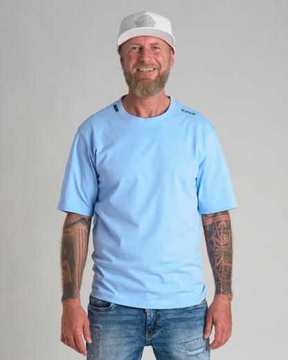 Pánské triko UNLIMITED (OVERSIZE) BLUE