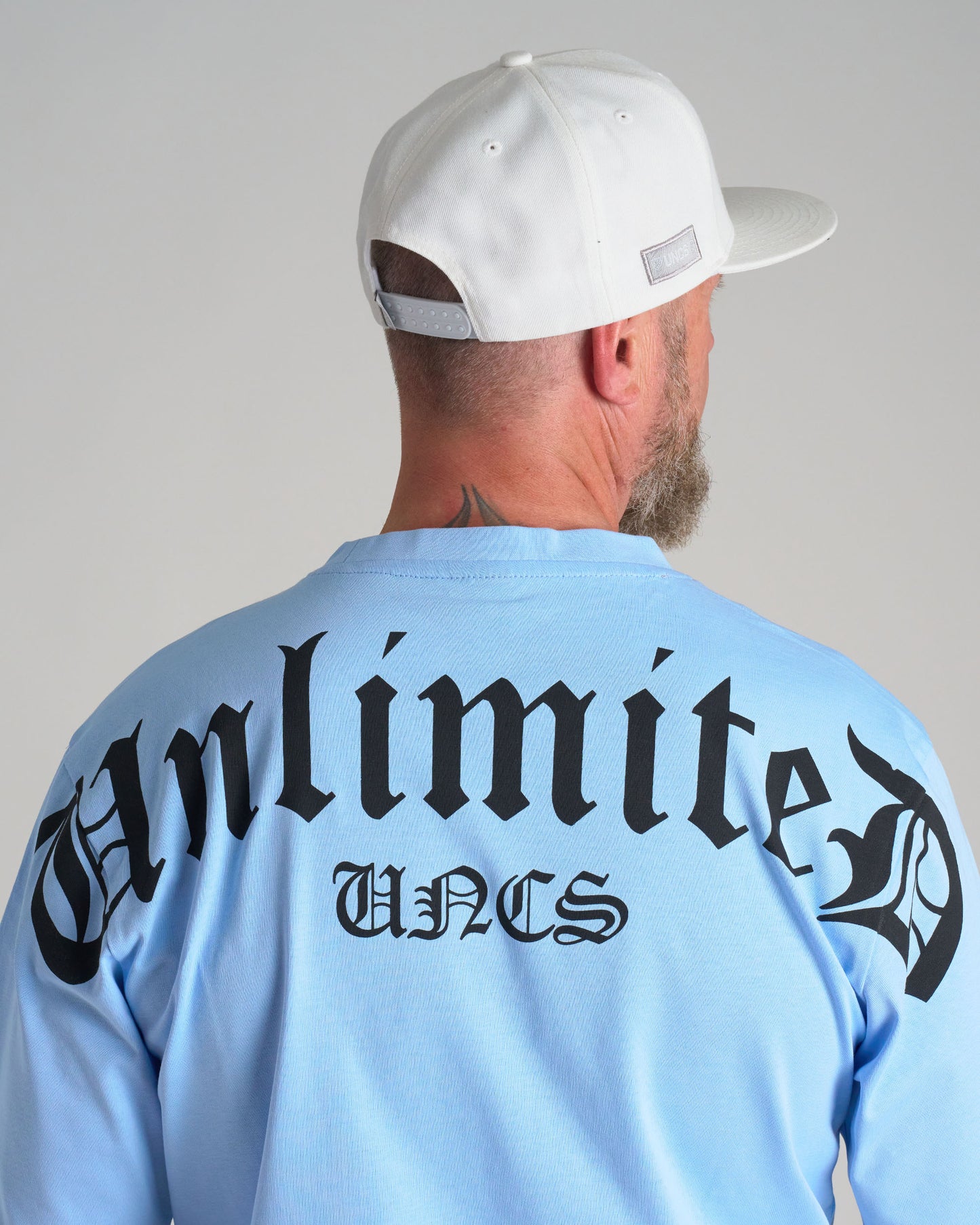 Pánské triko UNLIMITED (OVERSIZE) BLUE