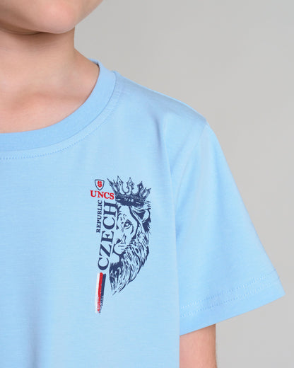 Dětské triko CZECH REPUBLIC BLUE