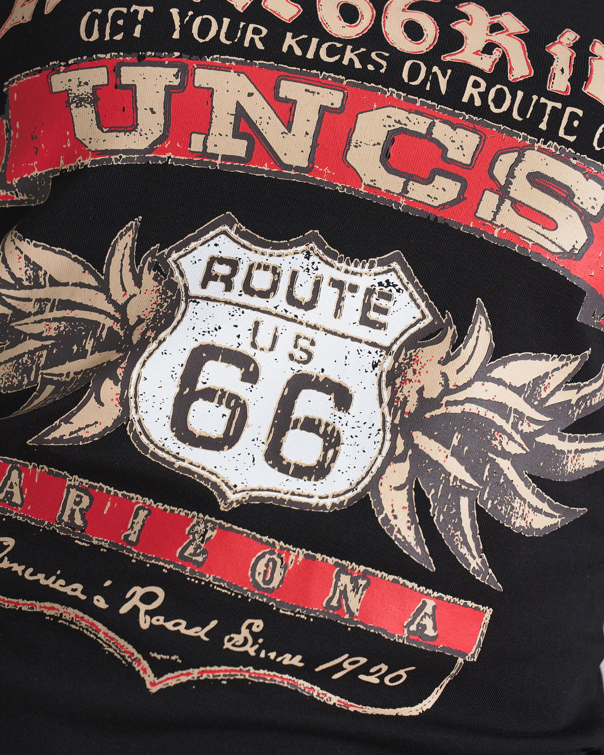 Dámské triko ROUTE 66 LS BLACK