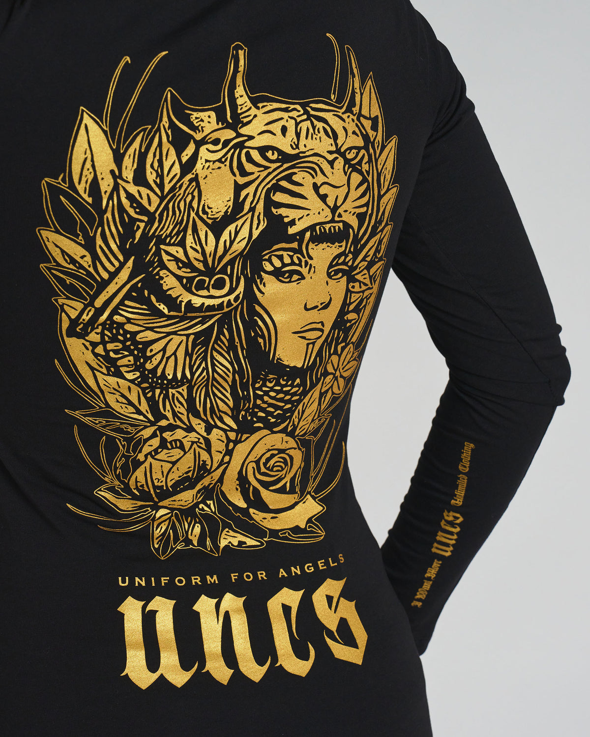 Dámské triko CARMEN LS BLACK
