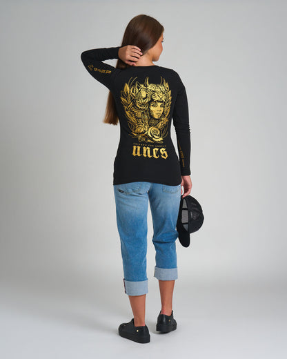 Dámské triko CARMEN LS BLACK