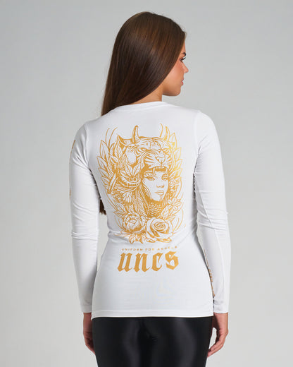 Dámské triko CARMEN LS WHITE